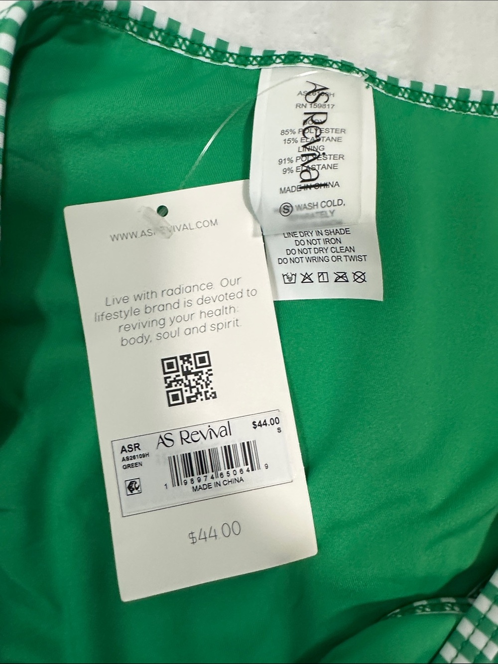 ❤️ NWT Altard State AS Revival Emerakd Tide Bikini - Picture 6 of 7